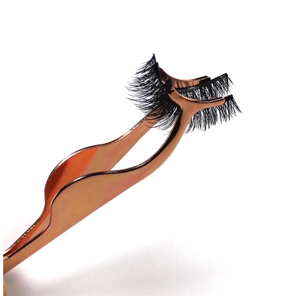 Magnetic Eyelash Application Tool - Rose Gold